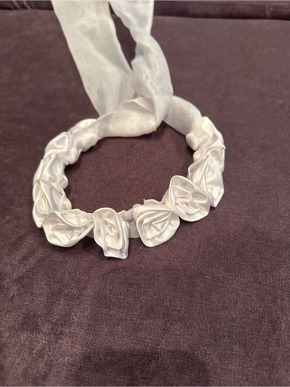 Satin Rose - Girl’s Headpiece Accessories